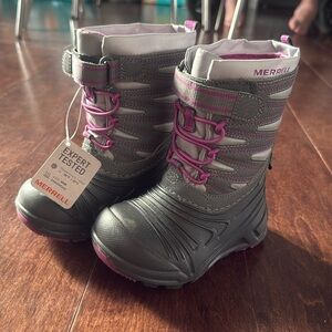 Merrel toddler winter boots new
